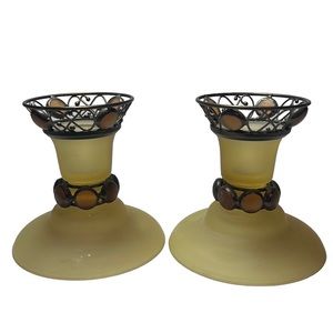 PartyLite candle stick holders